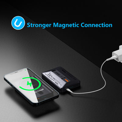 Giá tốt. OEM Magnetic Power Bank mini compact magnet powerbank bộ sạc không dây trực tuyến