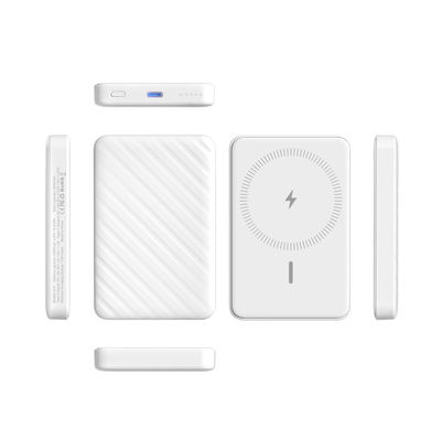 Không dây Magnetic Power Bank 5000mAh Máy sạc Magsafe Đèn