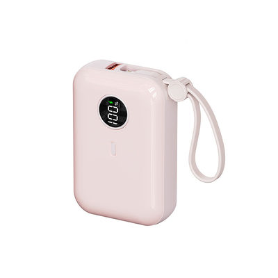 Mini Power Bank nhỏ gọn 10000mAh với pin 21700 Thiết kế ABS nhẹ và đầu ra PD20W