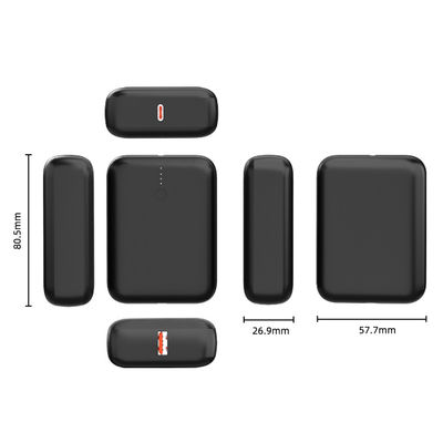10000mAh Capacity Mini Power Bank Sạc nhanh Với loại pin 21700