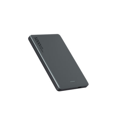 Magnetic Power Bank với 5W/7.5W Wireless Output Blue White Absorption 5000mAh Capacity