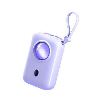 Giá tốt. Mini Power Bank nhỏ gọn loại C với đầu vào / đầu ra 5V / 2.4A và đầu ra không dây 5W / 7,5W trực tuyến