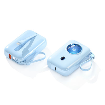 Giá tốt. 10000mAh Mini Power Bank nhẹ với đầu vào loại C PD22.5W trực tuyến