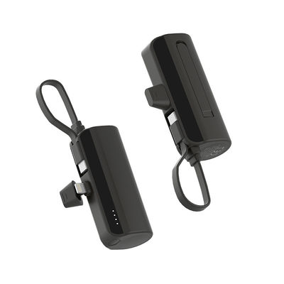 Giá tốt. ABS Compact Black Lithium Polymer Tail Plug Powerbank 5V/2.1A Giải pháp sạc trực tuyến