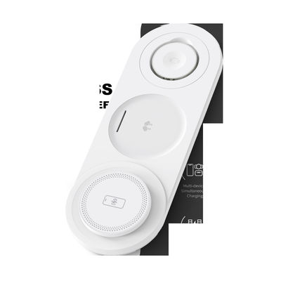 Trạm sạc không dây đa thiết bị 3 trong 1 cho iPhone Apple Watch AirPods với 10W/7.5W/5W Type C