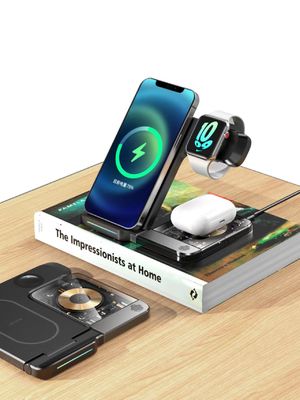 Giá tốt. Cụ thể kích thước 3 trong 1 trạm sạc không dây / Pad W / Cáp loại C trực tuyến