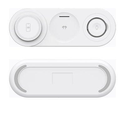 Sạc 3 trong 1 Sạc không dây loại C Input đa màu thiết kế cáp 1m cho nhiều thiết bị