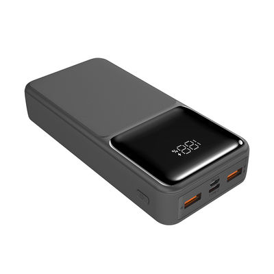 Giá tốt. CE chấp thuận 20000mAh Power Bank di động với cáp điện tích hợp trực tuyến