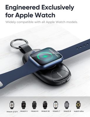 Giá tốt. Smartwatch Power Bank kiểu C Power Bank di động 1000mAh 5V / 1A đầu ra trực tuyến