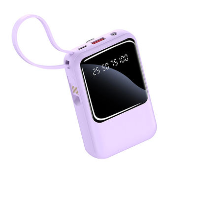 Giá tốt. Bên ngoài xây dựng trong cáp Power Bank 20W Với đèn chỉ số LED trực tuyến