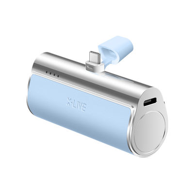 Giá tốt. Mini Leather Power Bank 4500mAh 5V 2.1A Output Gift Powerbank Cho cắm đuôi trực tuyến