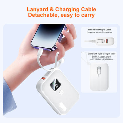 Giá tốt. Dễ dàng mang Mini Power Bank nhẹ nhất 10000mah Power Bank với PD22.5W Output trực tuyến