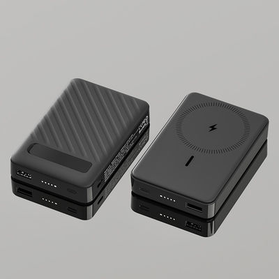 Giá tốt. Magnetic Power Bank Li Polymer 15W Output không dây loại C Bảo vệ quá tải trực tuyến