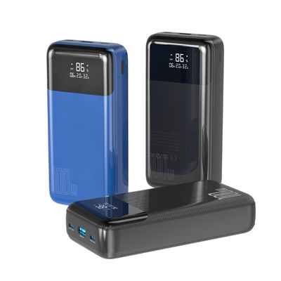 Giá tốt. 25000mAh ABS PC Power Bank 100W Tương thích toàn cầu trực tuyến