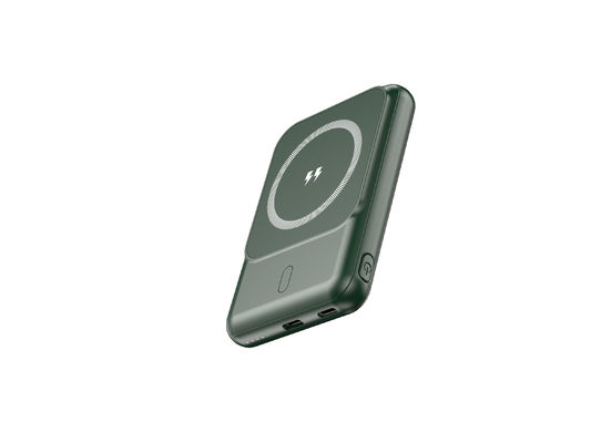 Giá tốt. Nam châm không dây 5000mah Power bank 5W/7.5W Sạc pin polymer Li cho sạc di động an toàn trực tuyến