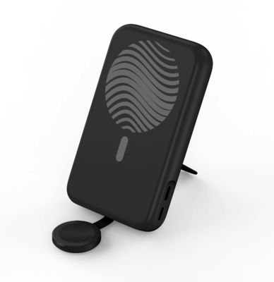 Giá tốt. Loại C Black Smartwatch Power Bank 10000mAh Capacity Kết nối toàn cầu trực tuyến