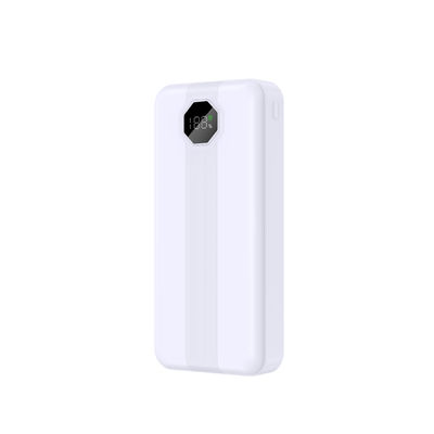 Giá tốt. Màu xanh trắng ABS PC PD Power Bank 10000mAh 20W 22,5W Capacity sạc trực tuyến
