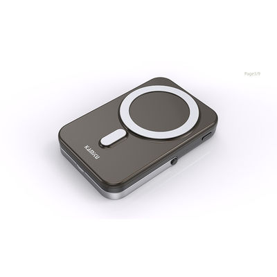 Giá tốt. Magnetic Wireless 10000mah Power Bank với 5W/7.5W/10W/15W Output Type C Input và bảo vệ quá tải trực tuyến